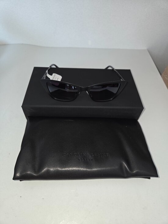 Carolina Lemke Berlin Womens Sunglasses CL3224-01 Cateye Retro 52-18-145 NEW NIB main image 5